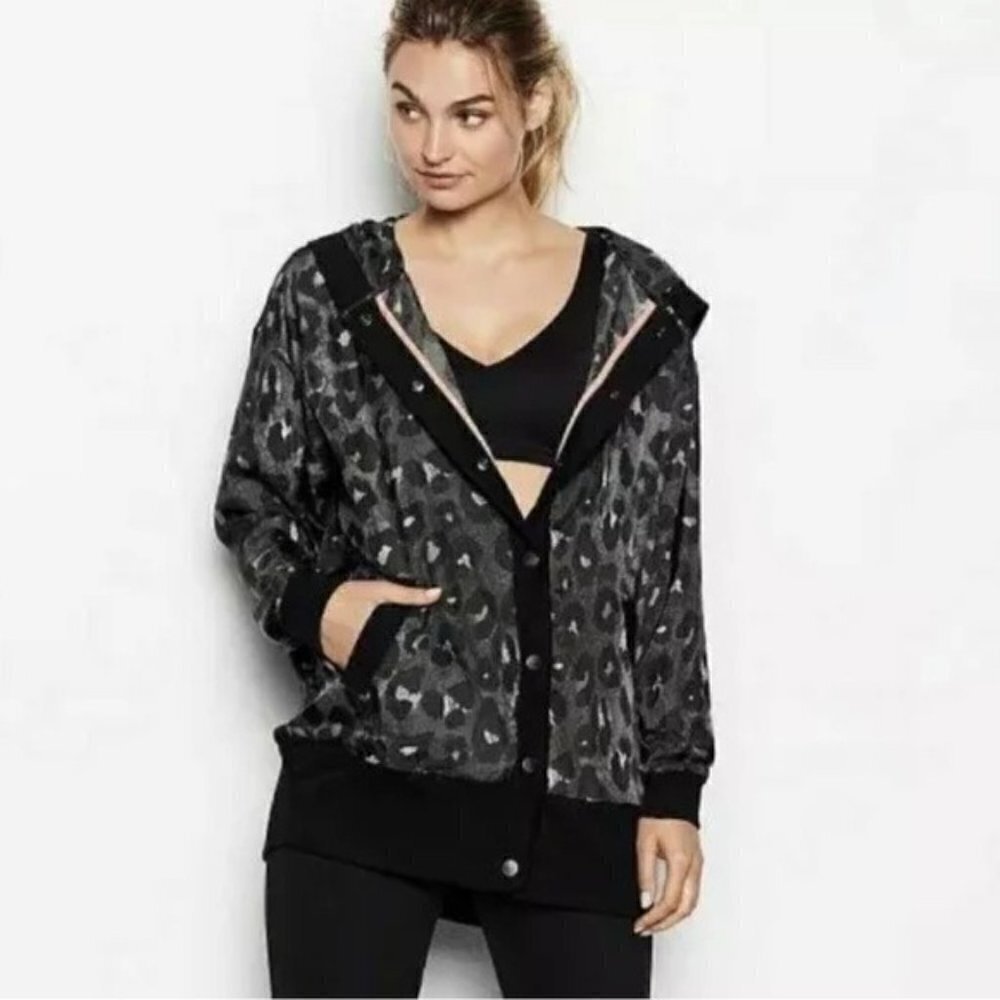 Victorias Secret Sport Hooded Windbreaker Jacket